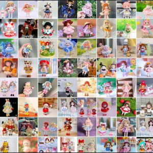 精品隐藏800+款精品微钩隐藏人偶图解全店图解部分带视频打包价|淘宝虚拟仓