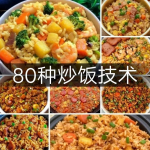 炒饭技术配方教程大全蛋炒饭的做法教学速食铁板烧摆地摊扬州商用|淘宝虚拟仓