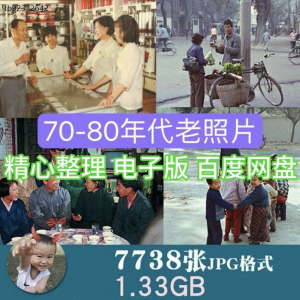 中国70-80年代城市生活老照片人文纪实摄影作品集JPG图片电子版|淘宝虚拟仓